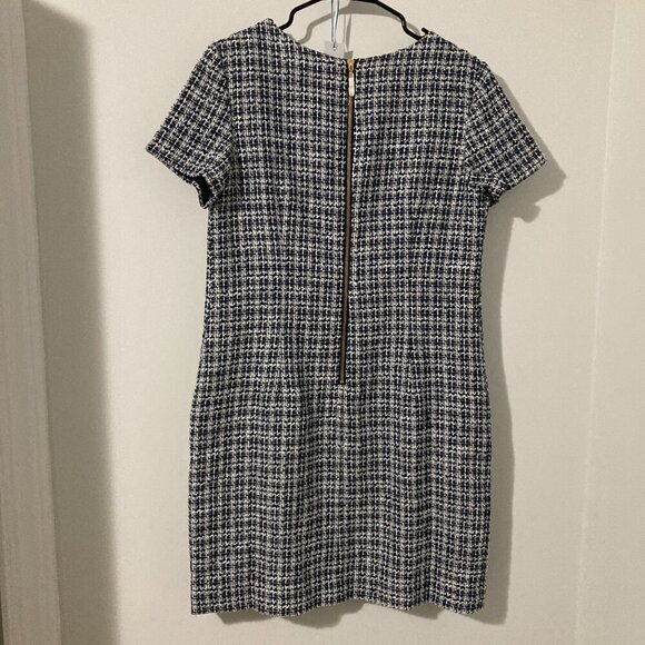 New with Tags Southern Tide Shift Dress Navy Herringbone Style Cotton Summer - Picture 12 of 13
